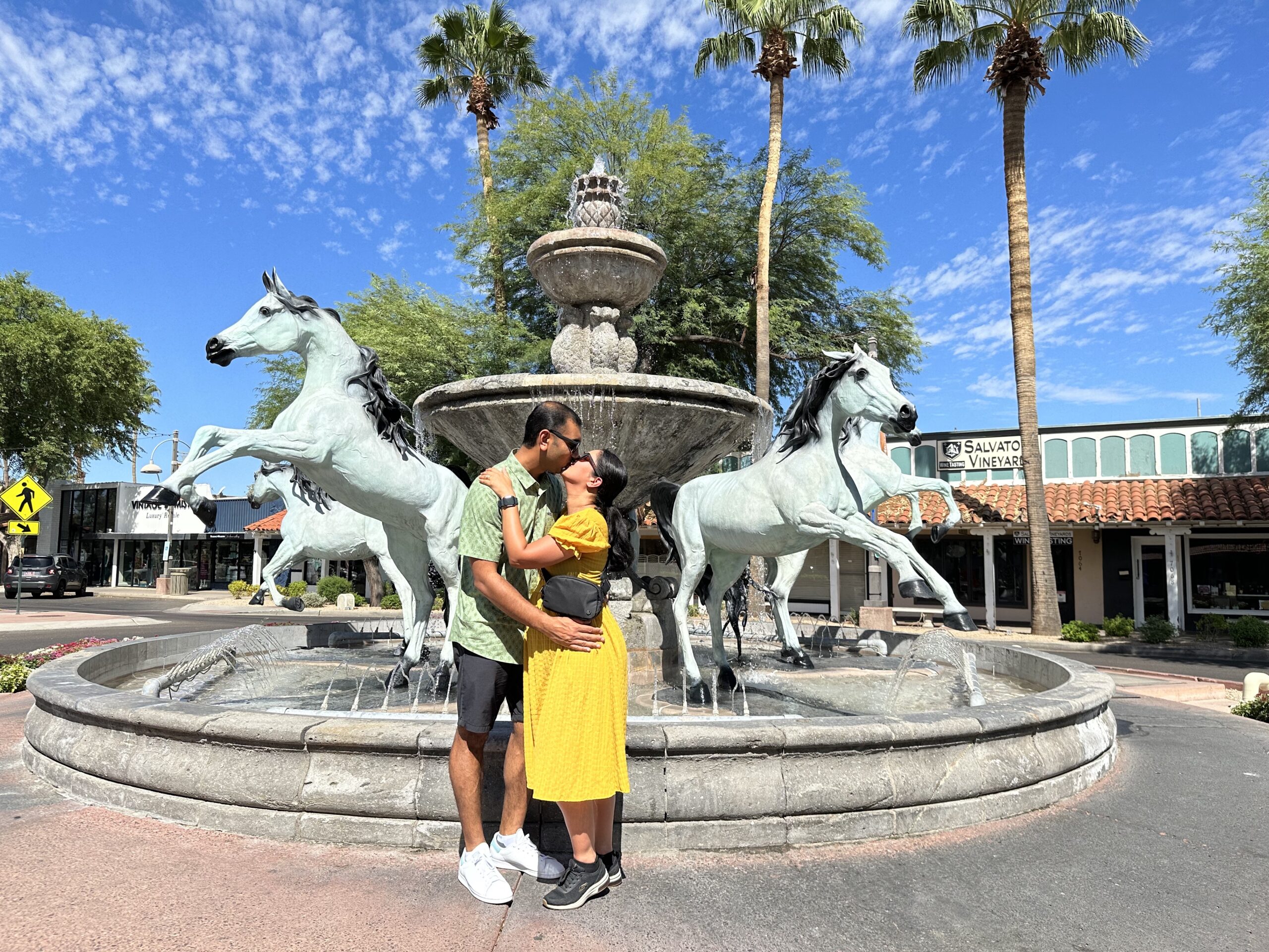 public art tour couple