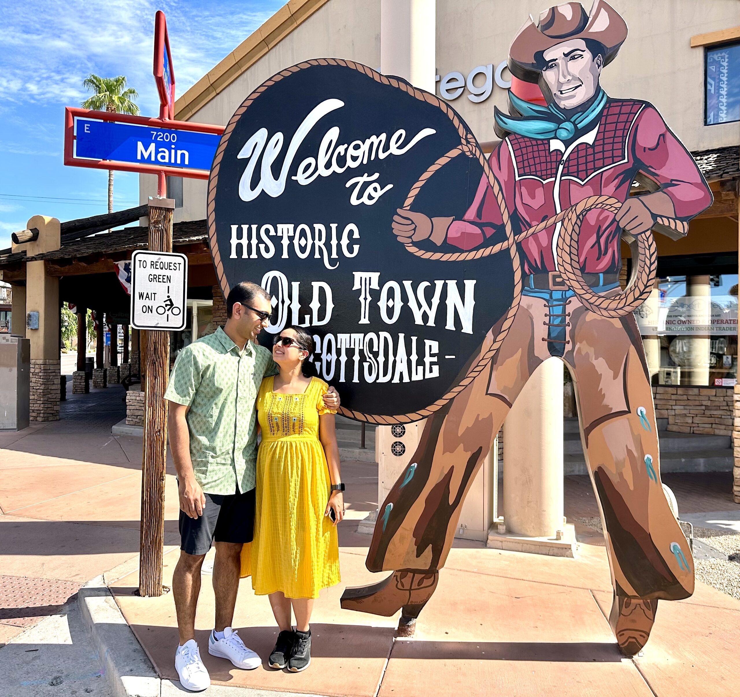 public art tour couple