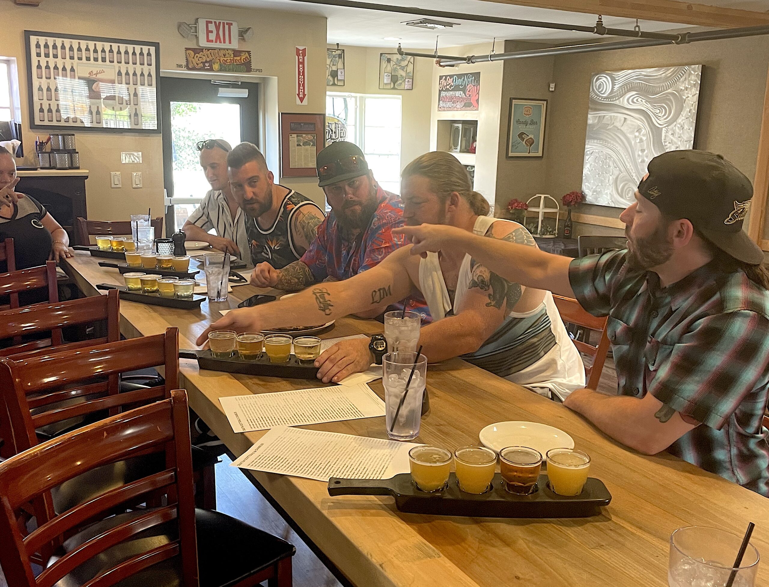 brew and spirits tour the boys