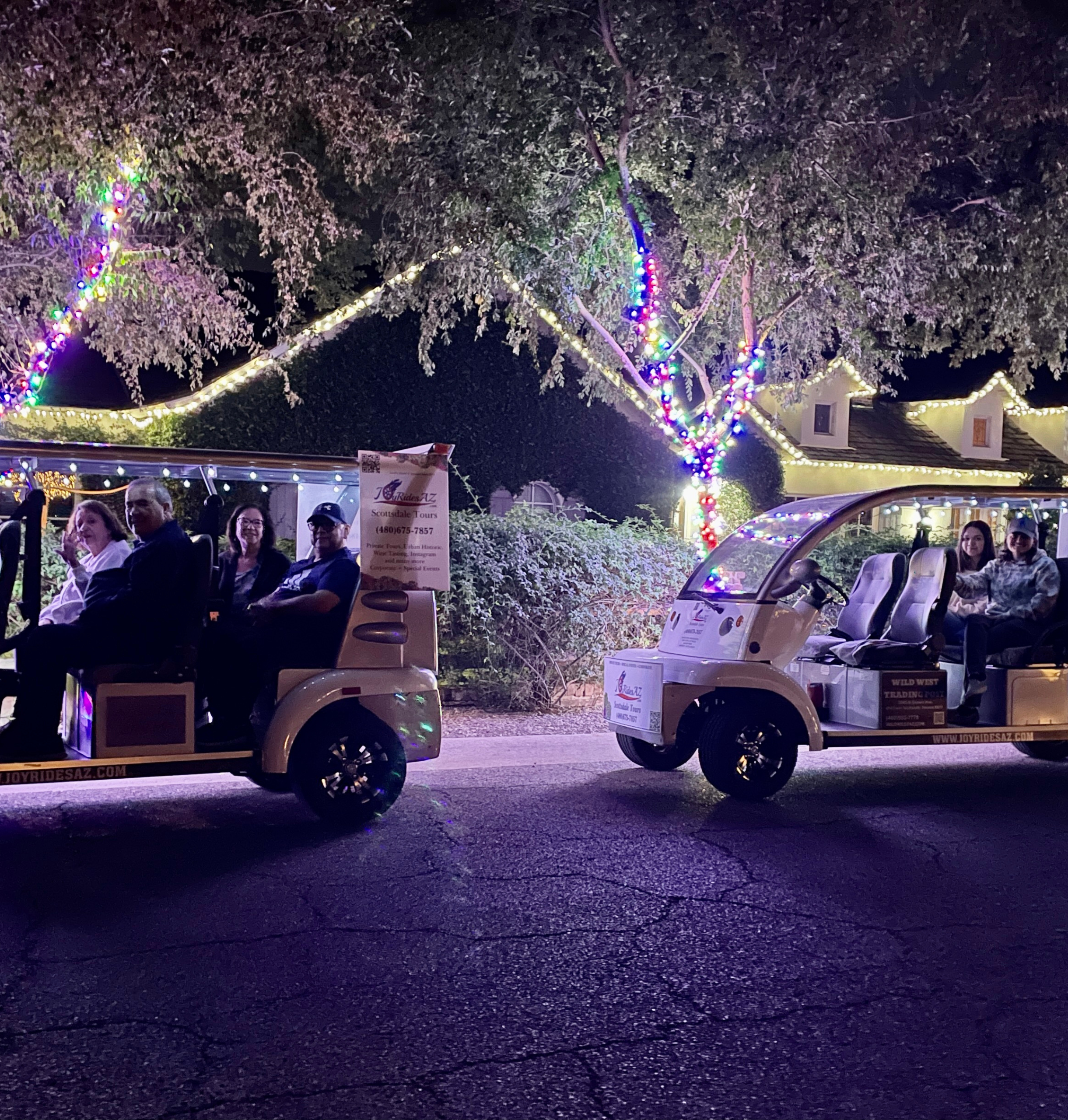 scottsdale holiday lights tour