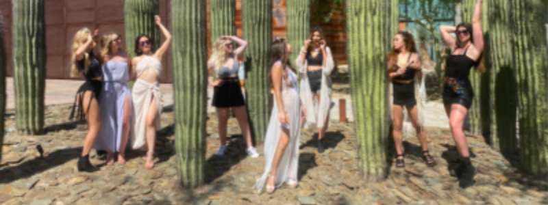 instagram cactus photoshoot